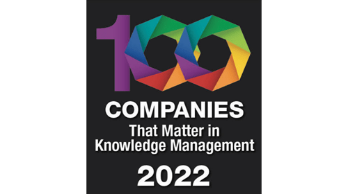 100 Companies That Matter In Knowledge Management 2022