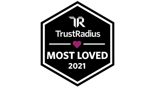 TrustRadius 2021 Most Loved Award
